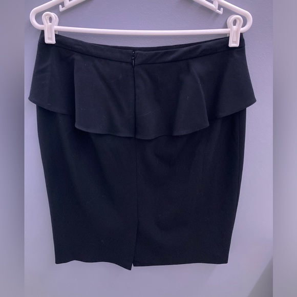 Tahari Black Shirt with Ruffle - Picture 7 of 7